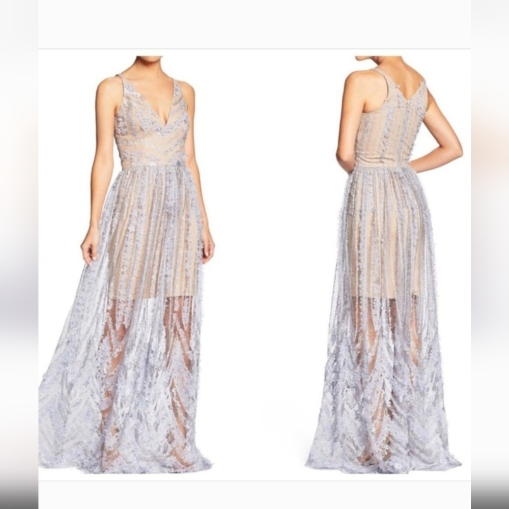 Dress the population Chelsea gown size M